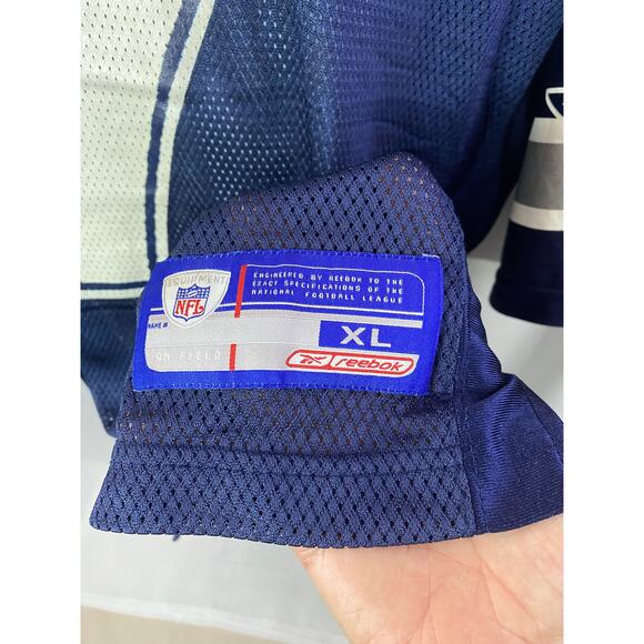 Vintage Rare 2005 DREW HENSON DALLAS COWBOYS #7 QB Reebok XL - Picture 6 of 10